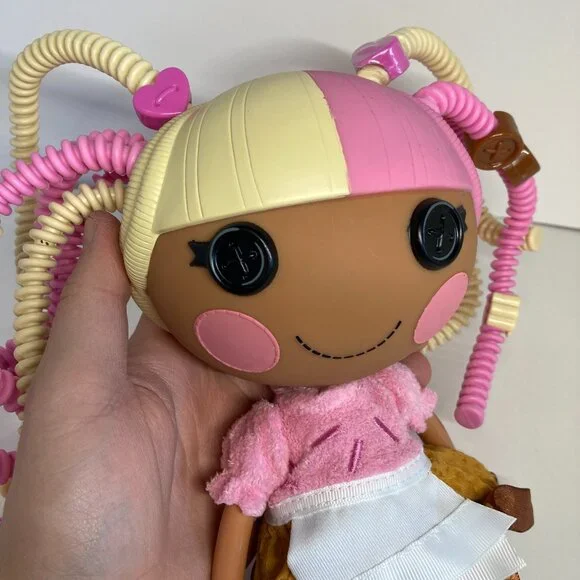 Lalaloopsy Full Size Doll Scoops Waffle Cone Silly Bendable Hair 12" 2010 MGA - Picture 9 of 16
